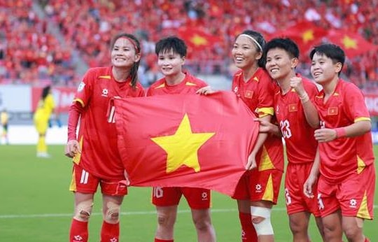 VFF tiếp lửa tuyển nữ Việt Nam trước SEA Games 33 ở Thái Lan