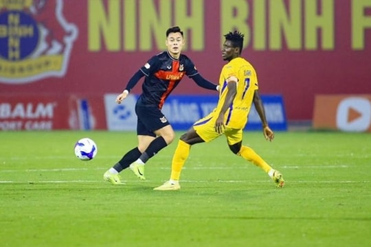 Ninh Bình mất bộ đôi tiền vệ ở trận gặp Công an TP.HCM