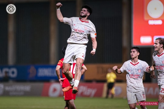 Colonna ghi bàn đầu, Thể Công Viettel hòa 2-2 PVF CAND