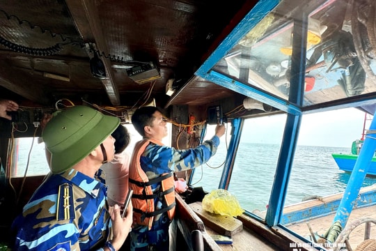 Nghệ An ra quân cao điểm tuyên truyền, xác minh, xử lý tàu cá mất kết nối VMS