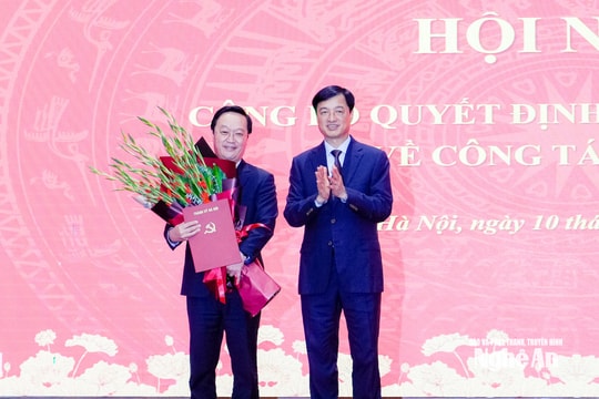 Đồng chí Nguyễn Đức Trung giữ chức Phó Bí thư Thành ủy Hà Nội