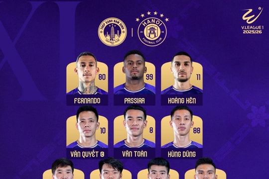 Nam Định vs Hà Nội 18h00 10/11: Hoàng Hên gặp lại đội cũ