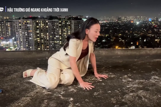 Phương Oanh diễn xuất gây ấn tượng trong Gió ngang khoảng trời xanh