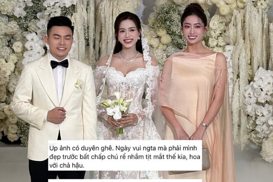 Lương Thùy Linh và những lần gây tranh cãi khi dự tiệc cưới