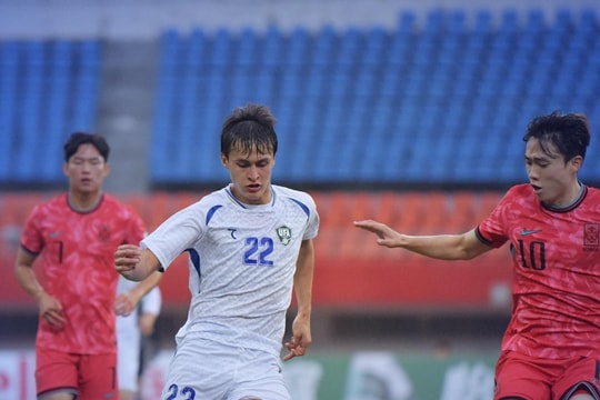 U22 Uzbekistan thua 0-2 trước Hàn Quốc ở Panda Cup 2025