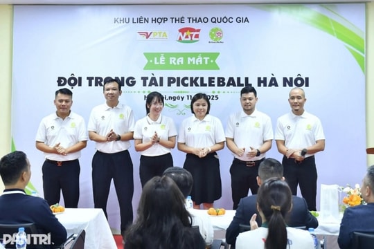 Pickleball Việt Nam có đội trọng tài chuyên nghiệp đầu tiên