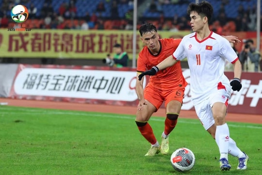 U22 Việt Nam 1-0 U22 Trung Quốc: HLV chủ nhà nói may mắn