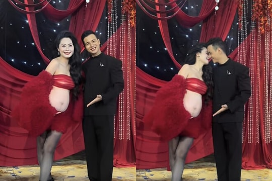 Diễn viên Thanh Hiền mang thai lần hai với chồng mới