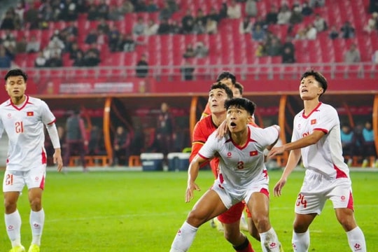 U22 Việt Nam thắng 1-0, nhắm điểm trước Uzbekistan