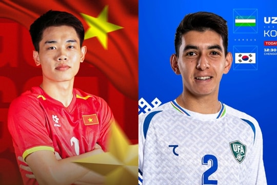 Trực tiếp U22 Việt Nam 0-1 U22 Uzbekistan