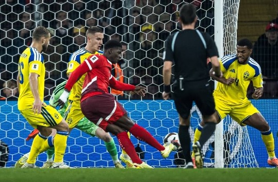 Thụy Sĩ thắng 4-1 Thụy Điển, tiến gần vé World Cup 2026