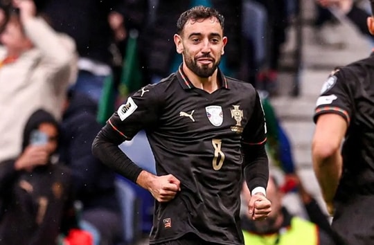 Bruno Fernandes lập hat-trick, Bồ Đào Nha thắng Armenia 9-1