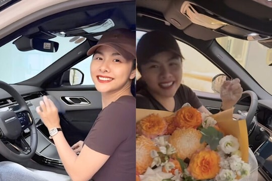 Vân Trang được chồng tặng xe 5 tỷ để đưa đón 4 con