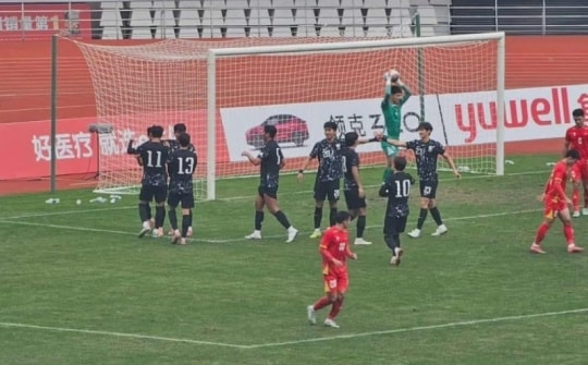 U22 Việt Nam thua 0-1 U22 Hàn Quốc, Kim Myung-jun ghi bàn
