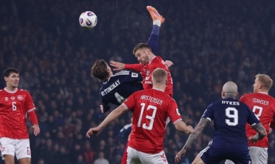 Scotland thắng Đan Mạch 4-2, vé World Cup 2026 sau 28 năm