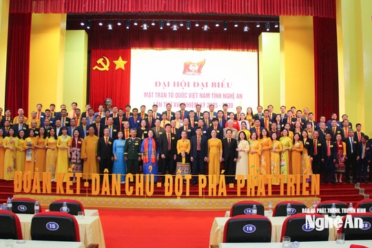 Đồng chí Võ Thị Minh Sinh được hiệp thương giữ chức Chủ tịch Ủy ban MTTQ Việt Nam tỉnh khóa XVI, nhiệm kỳ 2025 - 2030