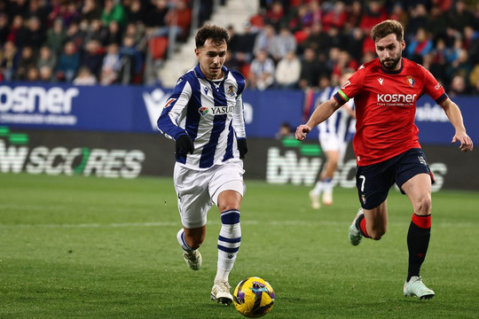 Nhận định, dự đoán Osasuna vs Real Sociedad: Sai lầm chí mạng