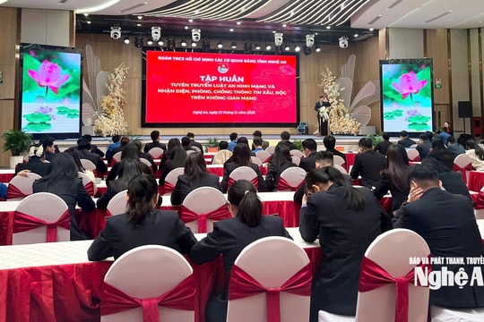 Bồi dưỡng, nâng cao nghiệp vụ cho cán bộ Đoàn các cơ quan Đảng tỉnh