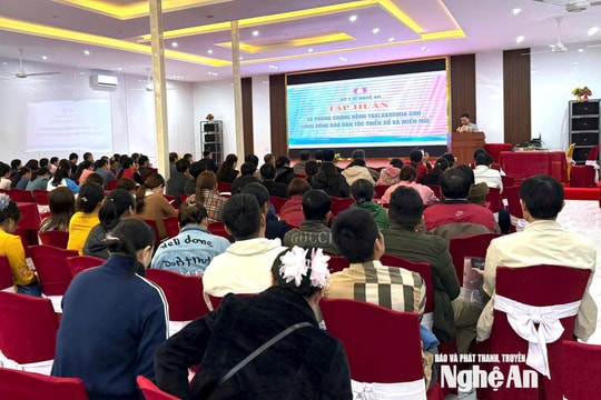Nâng cao nhận thức phòng, chống bệnh Thalassemia tại vùng đồng bào dân tộc thiểu số và miền núi
