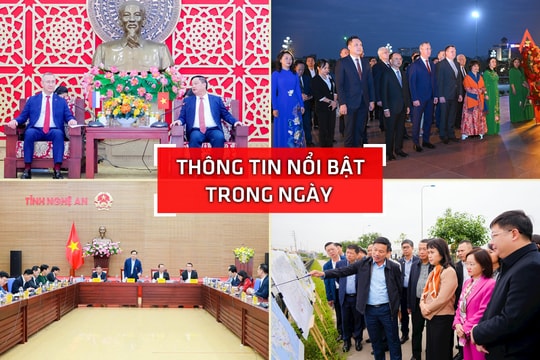 Nghệ An: Thông tin nổi bật ngày 22/11
