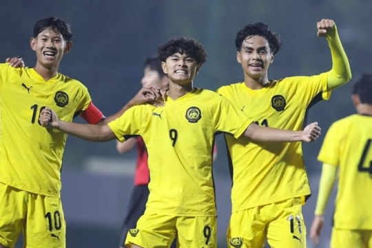 U17 Malaysia thắng 13-0, AFC ca ngợi; Việt Nam tạm nhì