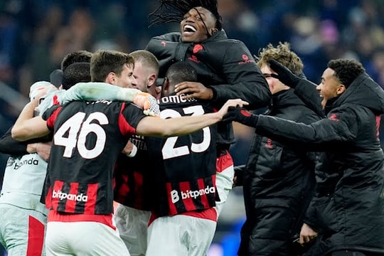 Milan thắng Inter 1-0: phản công sắc bén định đoạt