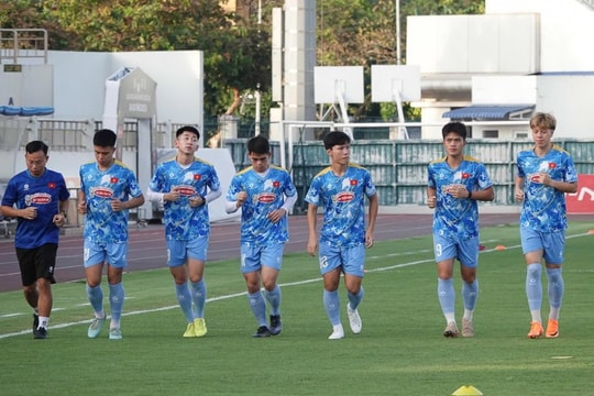 U22 Việt Nam vắng 3 cầu thủ ở buổi tập đầu tiên