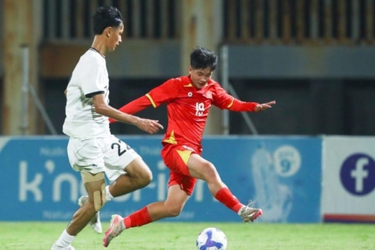U17 Việt Nam thắng 14-0, lên đầu bảng C, AFC ấn tượng