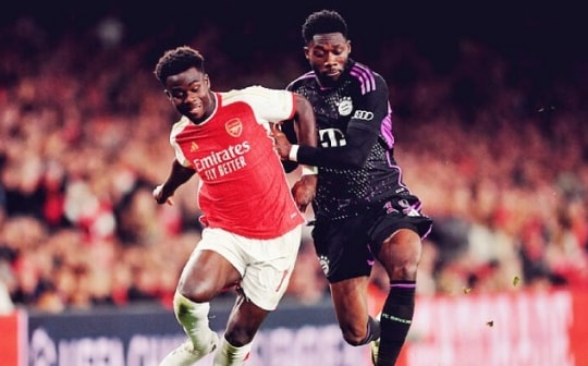 5 trận cầu đinh Champions League: Arsenal vs Bayern