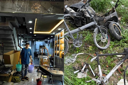 Nhà 4 tầng của ca sĩ Phạm Trưởng bị cháy, thiệt hại tài sản nặng