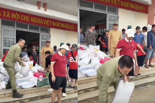 Tuấn Hưng đến Đắk Lắk hỗ trợ bà con sau 2 tuần tang lễ mẹ