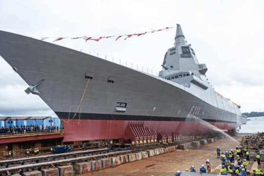 Singapore hạ thủy tàu MRCV RSS Victory 8.300 tấn
