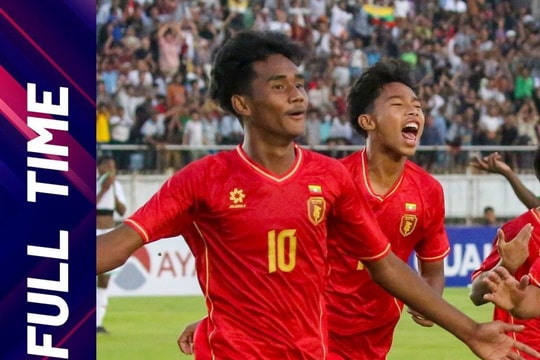 U17 Myanmar toàn thắng, chạm vé VCK U17 châu Á 2026