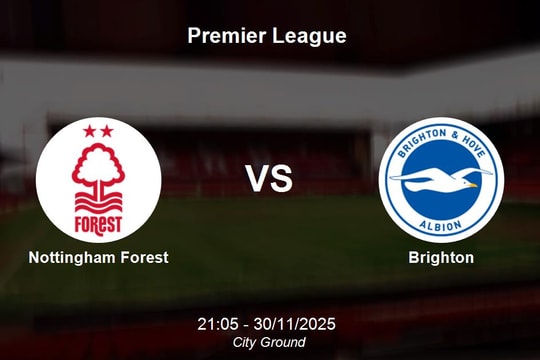 Nhận định Nottingham Forest vs Brighton - Premier League