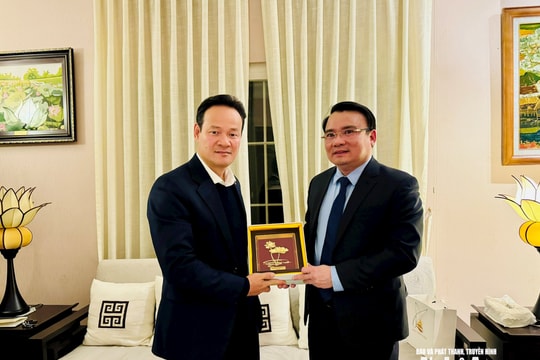 Phó Chủ tịch UBND tỉnh Nghệ An làm việc với Trưởng Phái đoàn Thường trực Việt Nam tại Geneva - Thụy Sĩ