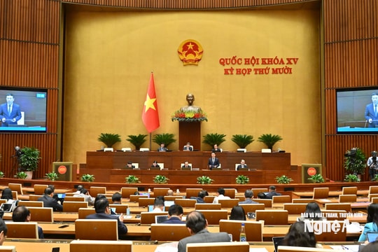 Quốc hội bổ sung nội dung xem xét chủ trương đầu tư cao tốc Vinh - Thanh Thủy vào Chương trình Kỳ họp thứ 10