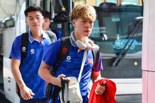 U22 Việt Nam ở cùng khách sạn với Thái Lan và Lào