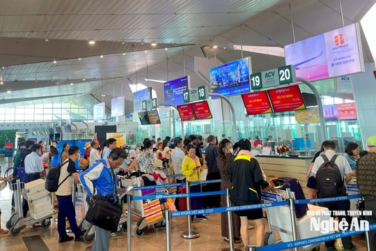 Vé máy bay Tết 2026 về Nghệ An khan hiếm, giá tăng cao