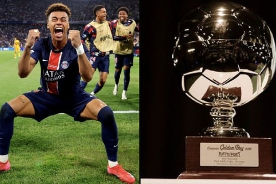 Desire Doue đoạt Cậu bé Vàng 2025, biểu tượng mới PSG