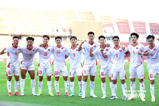 Tiền đạo Nguyễn Đình Bắc tỏa sáng, U22 Việt Nam thắng trận ra quân SEA Games 33