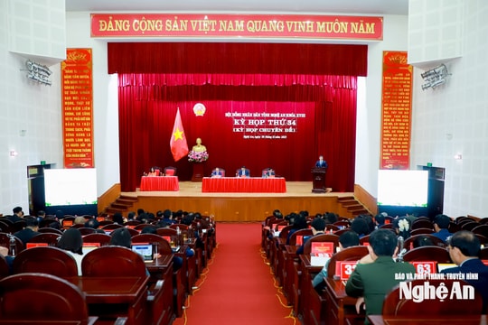 Thường trực HĐND tỉnh Nghệ An triệu tập Kỳ họp thứ 35, dự kiến xem xét, thông qua 45 dự thảo nghị quyết