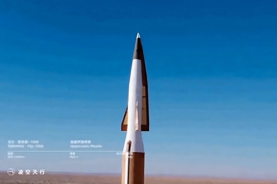 Trung Quốc giới thiệu YKJ-1000: tên lửa siêu vượt âm giá rẻ