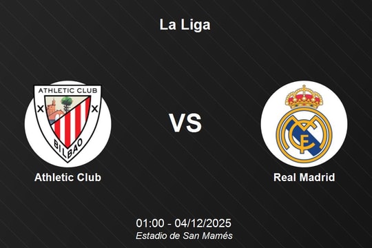 Nhận định Athletic Club vs Real Madrid: Thử thách tại San Mamés