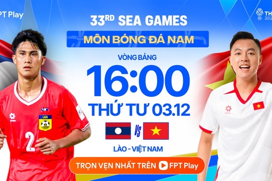 Bảng xếp hạng bảng B bóng đá nam SEA Game 33