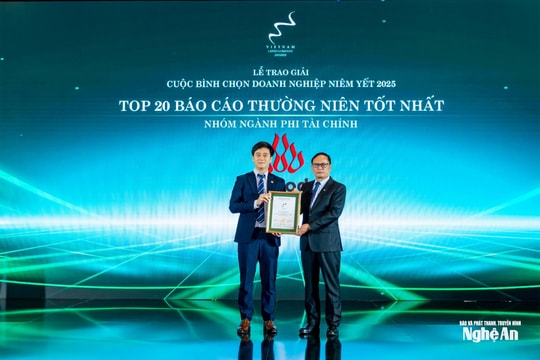 Nafoods Group lần thứ 2 giành cú đúp giải thưởng tại Cuộc bình chọn Doanh nghiệp niêm yết 2025
