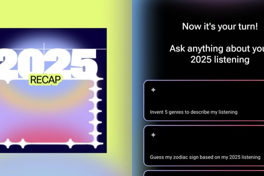 YouTube Music Recap 2025 có mặt tại Việt Nam