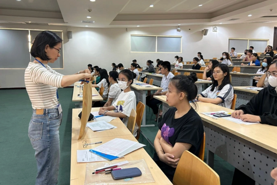 Lịch thi đánh giá năng lực năm 2026 tại ĐH Quốc gia TP HCM
