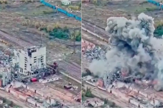 GBU-62 JDAM-ER phá trạm điều khiển UAV tại Vovchansk