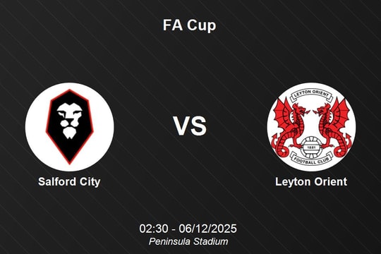 Nhận định Salford City vs Leyton Orient - Vòng đấu FA Cup