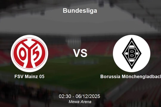 Nhận định FSV Mainz 05 vs Borussia Mönchengladbach - Bundesliga